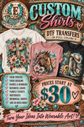 Custom T-Shirts — Your Vision, Our Creation!