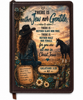 Custom journal with Western Christian Galatians 3:28 design