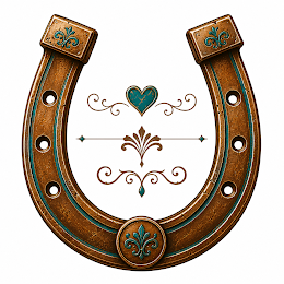 Bronze Horseshoe Scoop tier graphic for Layze E Ranch Creations