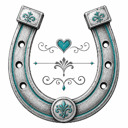 Silver Horseshoe Scoop tier graphic for Layze E Ranch Creations
